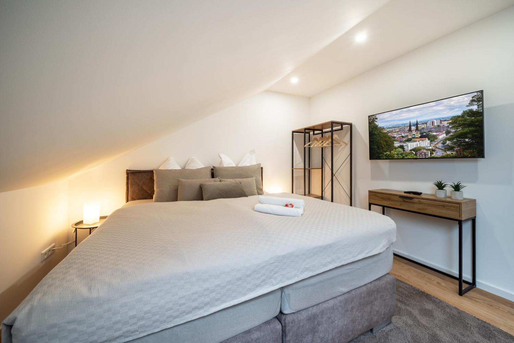 Apartment Milse - Modern. Stylisch Bielefeld Exterior foto