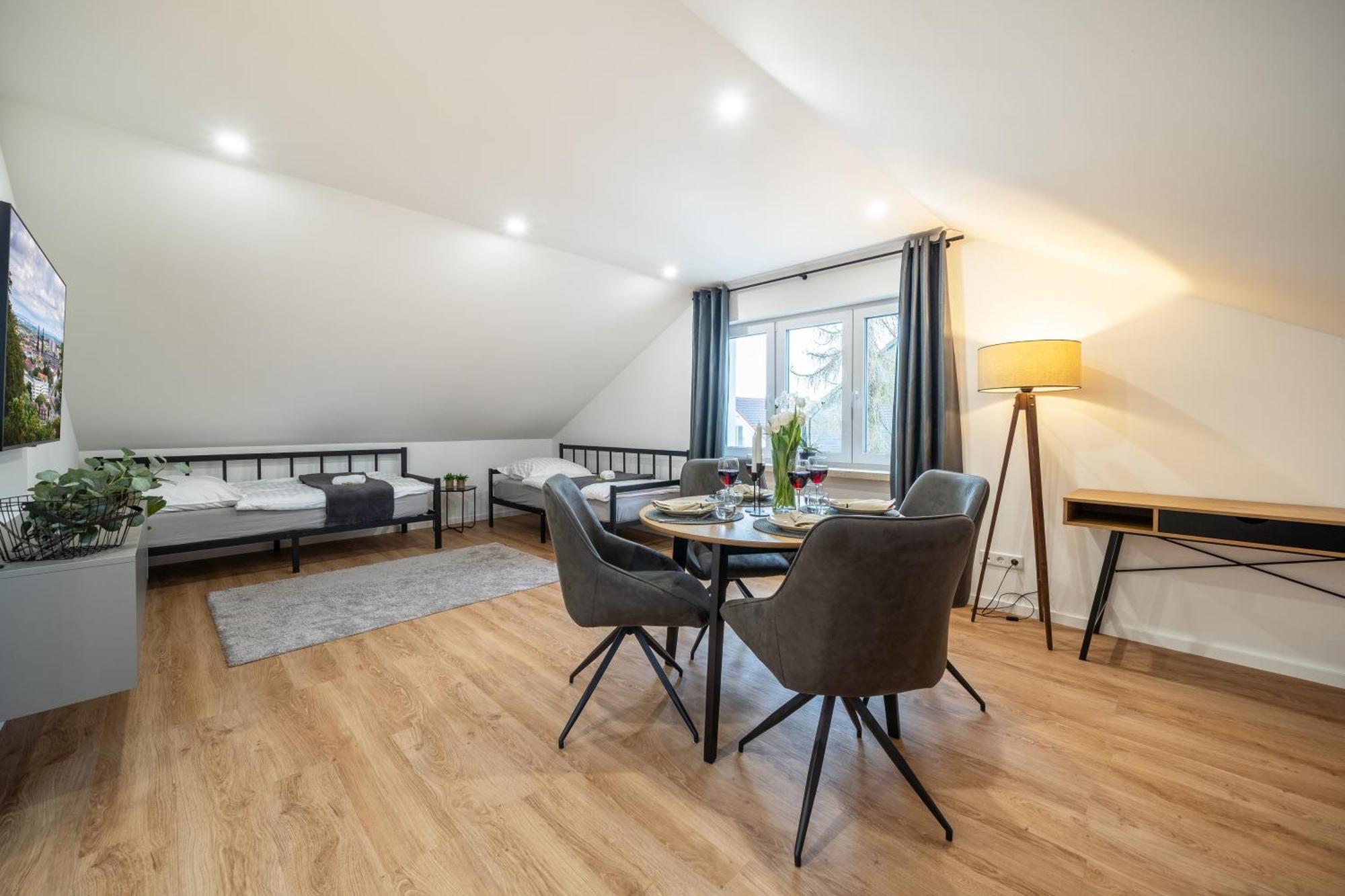 Apartment Milse - Modern. Stylisch Bielefeld Exterior foto